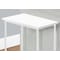 Monarch Specialties Accent Table, Side, End, Narrow, Small, 2 Tier, Living Room, Bedroom, White Laminate, White Metal I 2079 - alternate 5